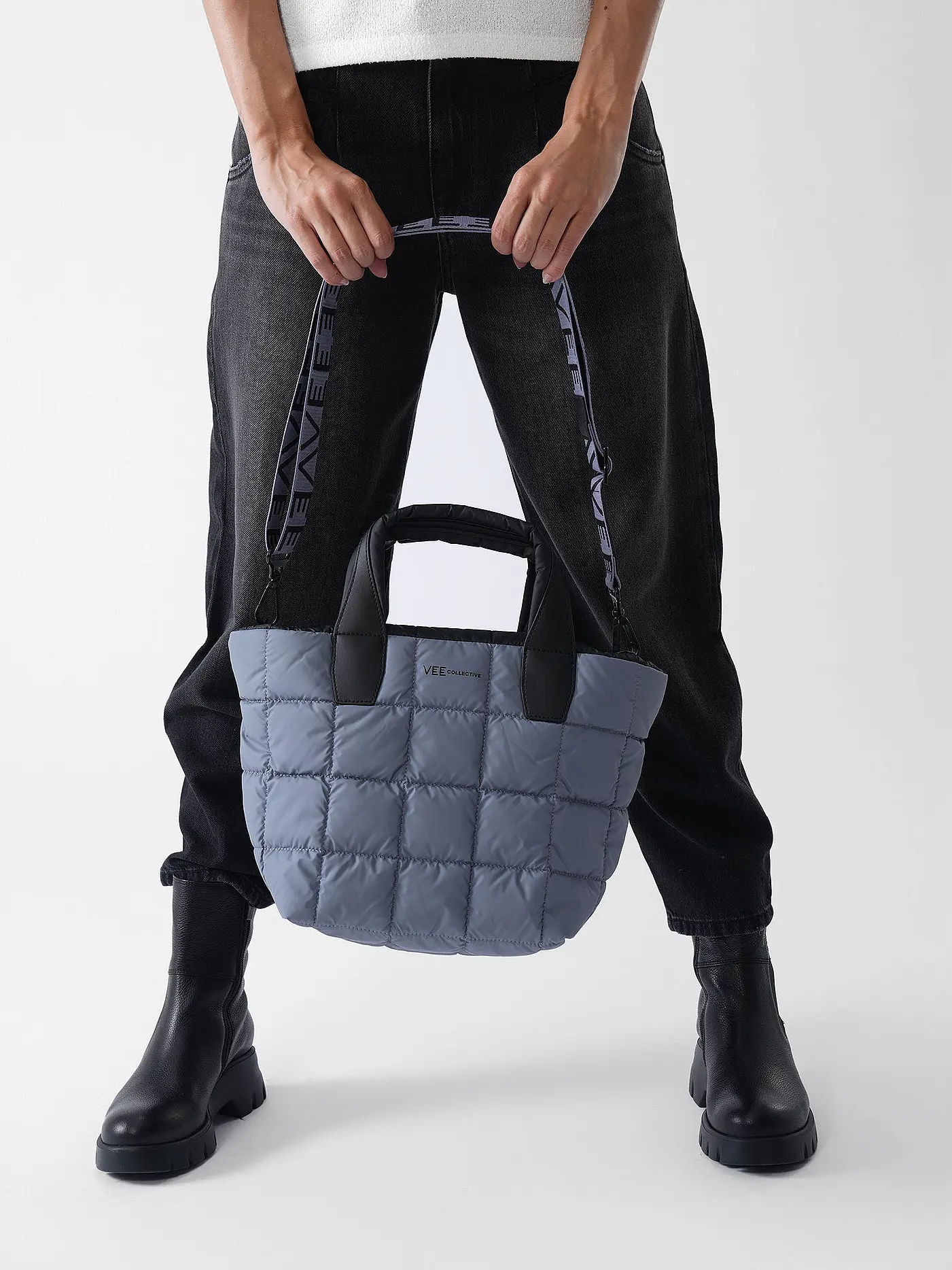 VEE COLLECTIVE | Tasche - Shopper PORTER TOTE Small | grau